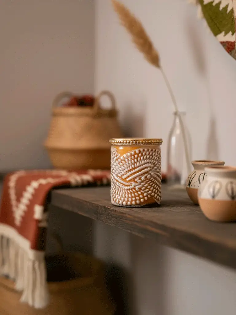 Candela vaso deco Alto piccola
