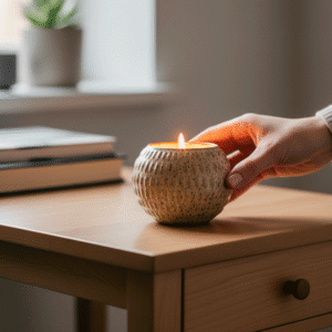 Candela Globo Oro-Rosa