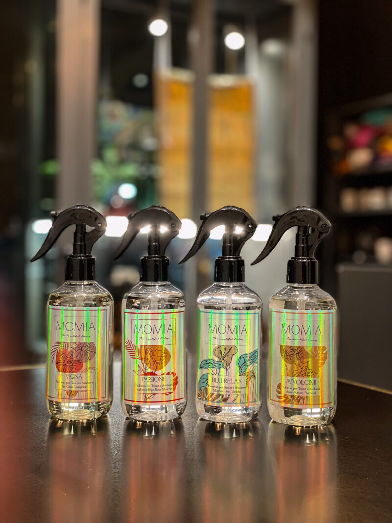 FRAGRANZA PER AMBIENTI  e TESSUTI SPRAY