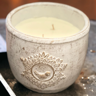 Candela Vaso Bianco Colomba