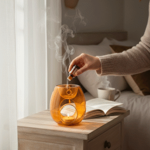 Brucia essenze in vetro