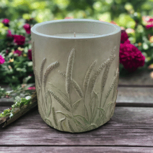 Candela Vaso Spighe Cilindro