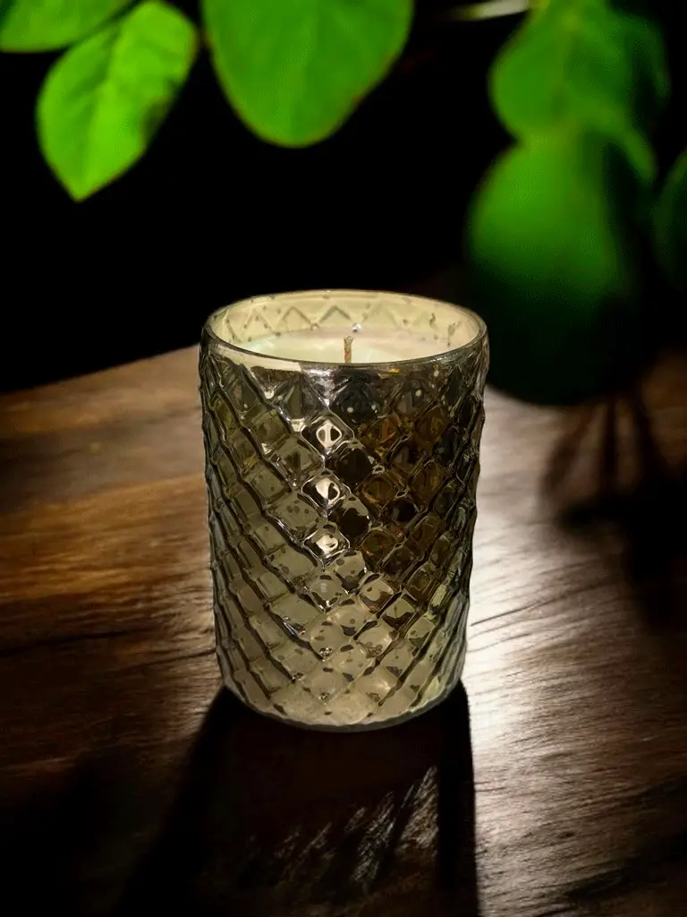 Candela Oro Cilindro - immagine 2