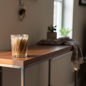 Candela Oro e Glitter