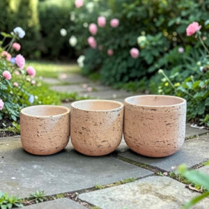 Vaso Ceramica Effetto Sughero