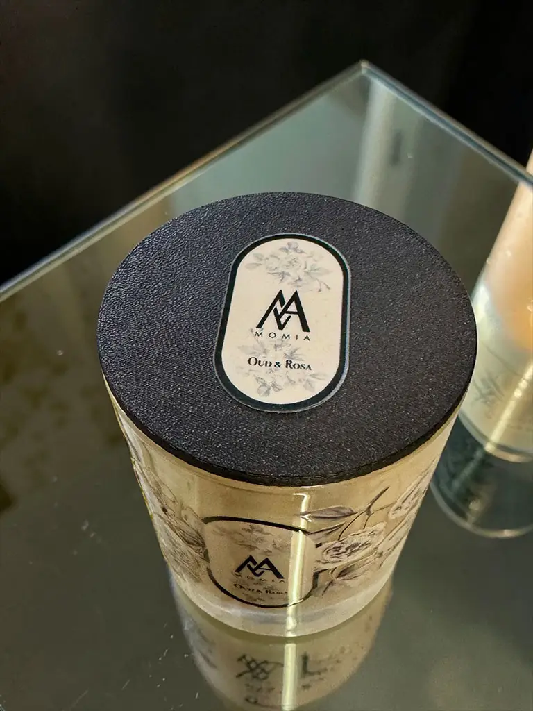 Candela "Le Rose" Nero Oud & Rosa - immagine 3