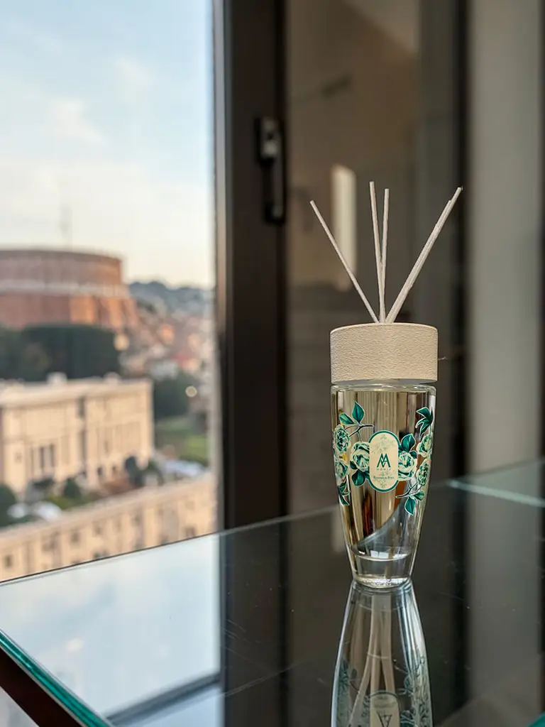 Diffusore per Ambienti 200 ml “Le Rose” Turchese Rugiada e Rosa