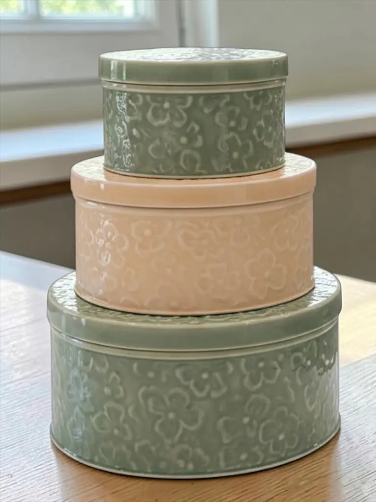 Contenitore in Alluminio con effetto Ceramica - immagine 2