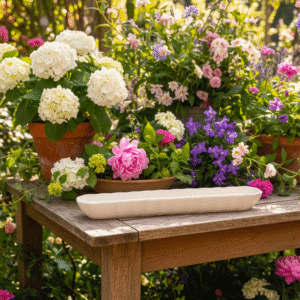 Candela in Ceramica Bianca Filo