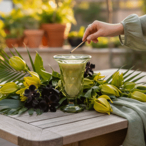 Candela Coppa Verde Ylang