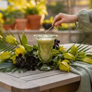 Candela Coppa Verde Ylang