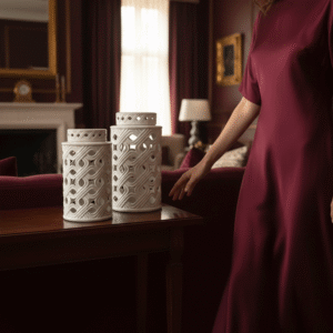 Potiche in Ceramica traforata