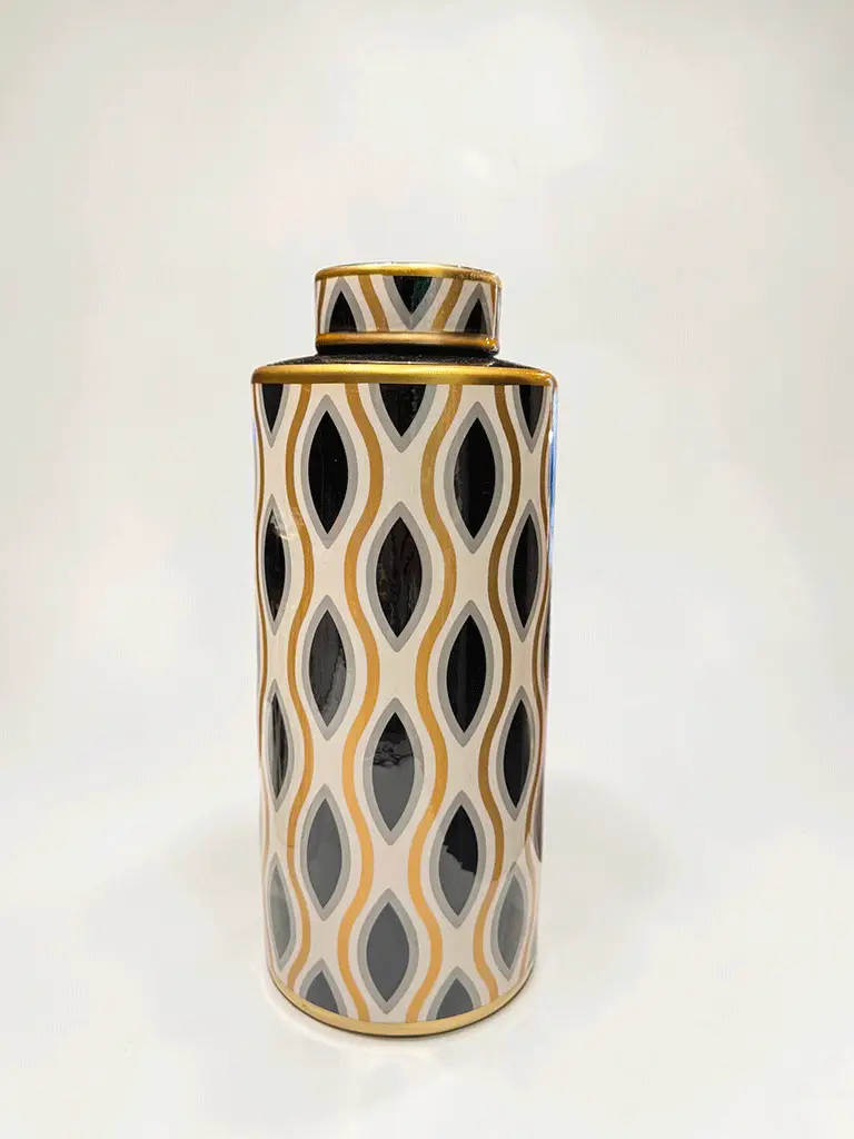 Potiche in Ceramica dipinto a mano - immagine 2