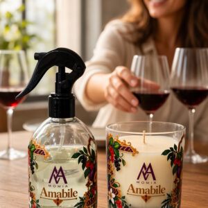Amabile Room Spray and Candle