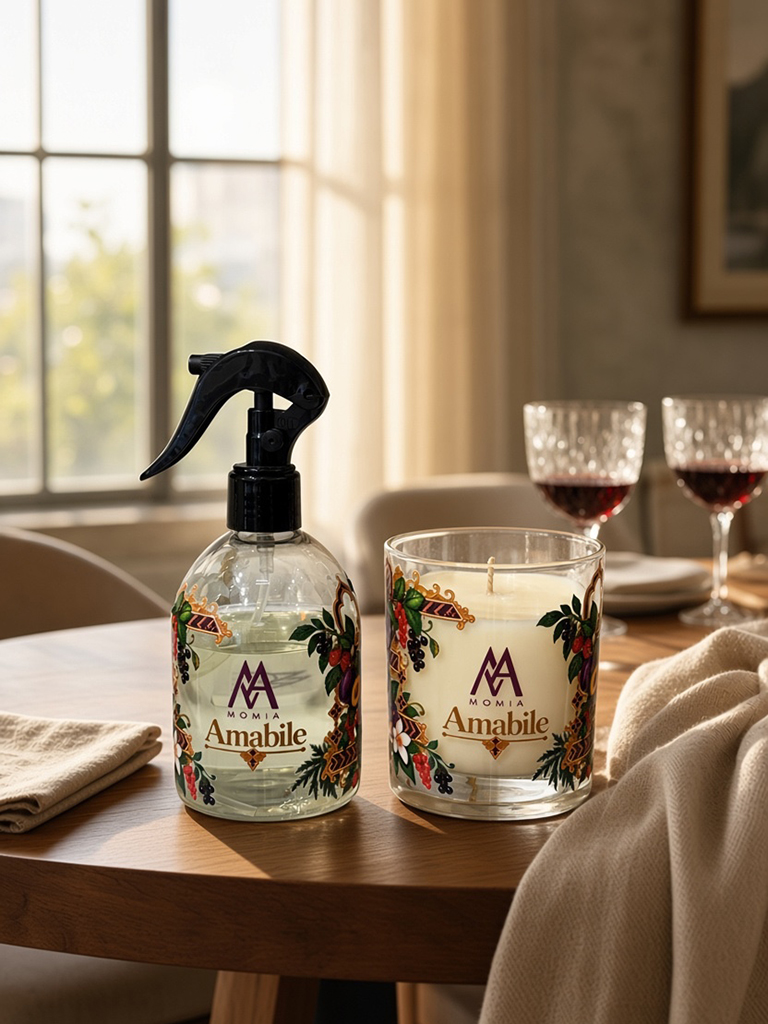Amabile Room Spray and Candle - Image 2